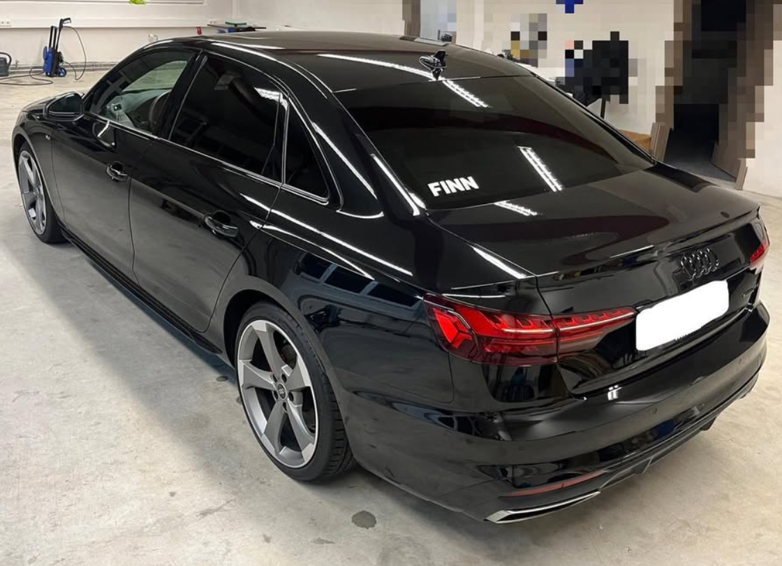 Glänzendes Fahrzeug