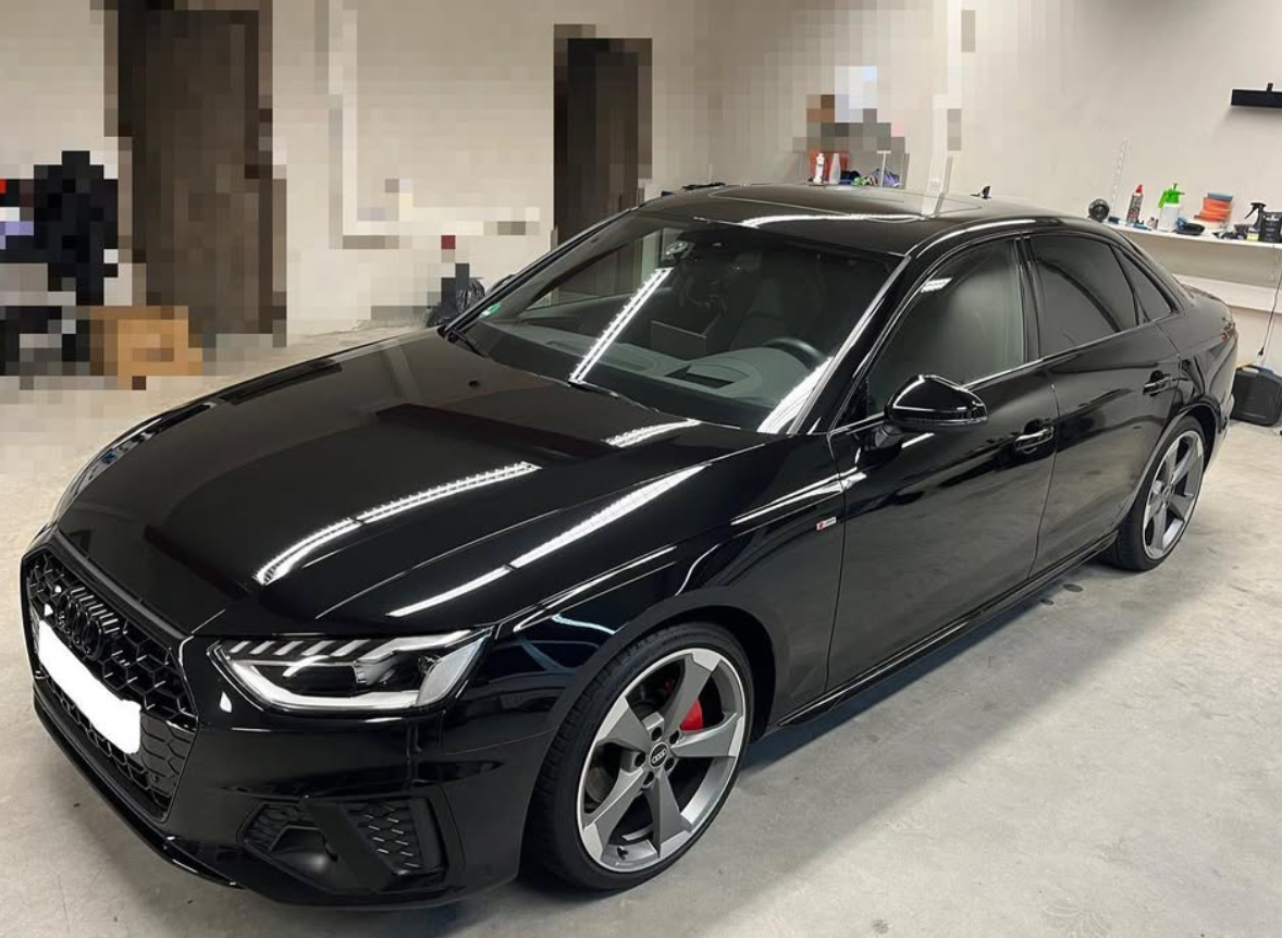 Glänzendes Fahrzeug